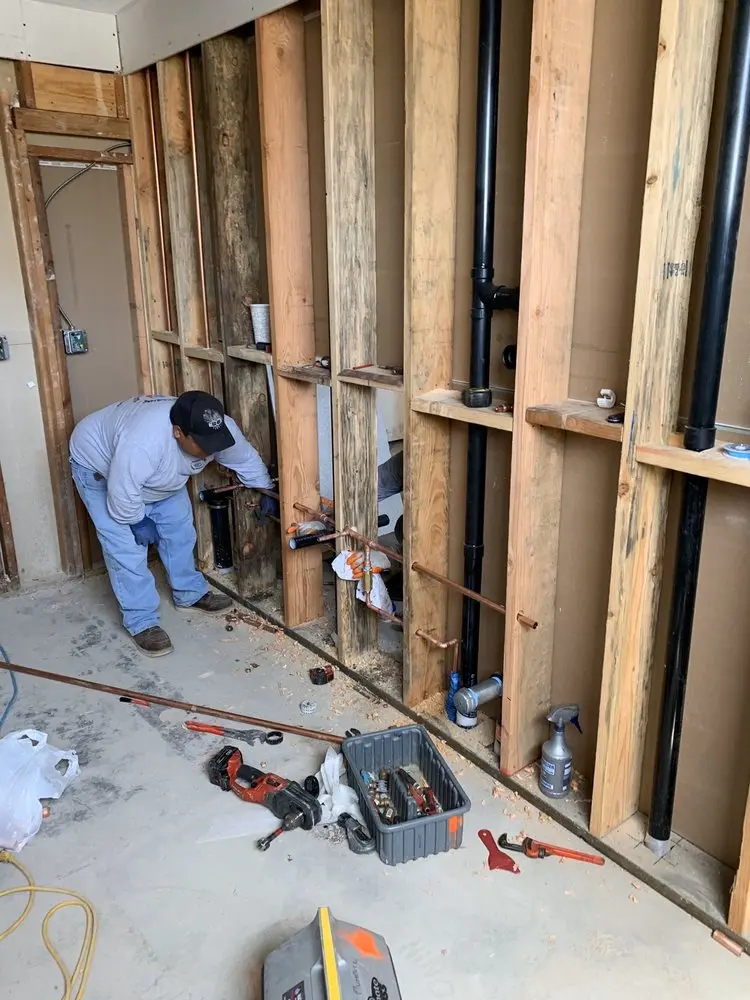 Commercial rough-in plumbing for Gas Line Repair in Fleming Island